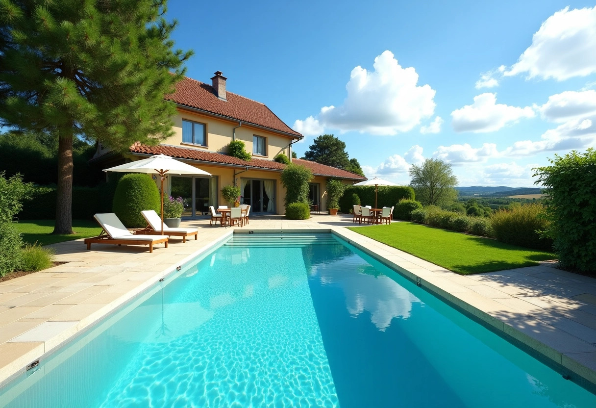 maison vacances piscine